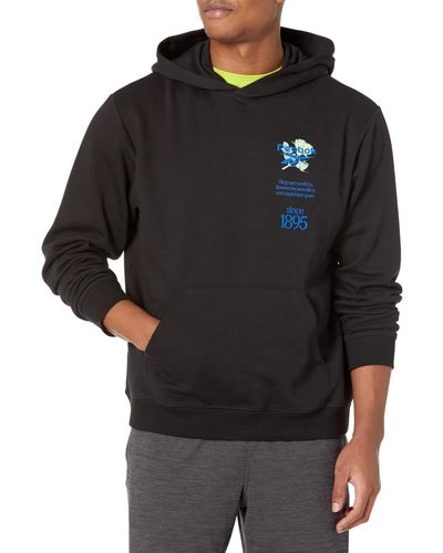 Reebok Id One For All Graphic Hoodie Hooded Sweatshirt - Black