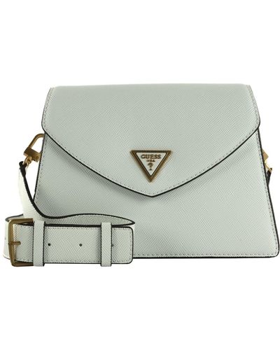 Guess Lossie Crossbody Flap White - Wit