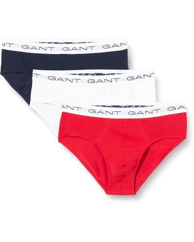 GANT Brief 3-pack Underwear - Red