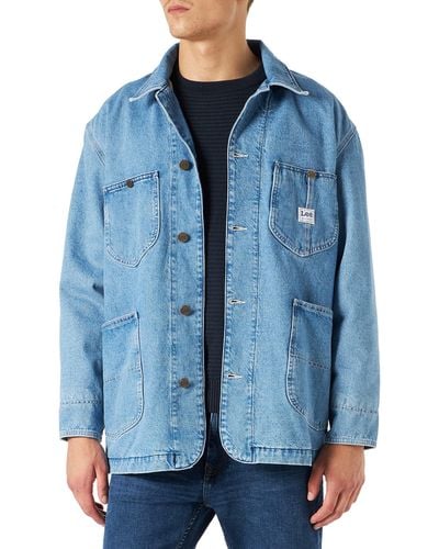 Lee Jeans Loose LOCO Denim Jacket - Blau