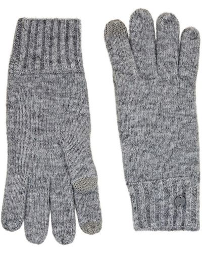 Esprit Rippstrick-Handschuhe - Grau