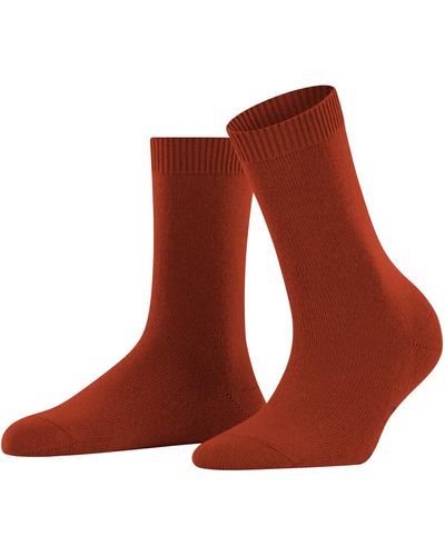 FALKE Cosy Wool W So Thick Warm Plain 1 Pair Socks - Red