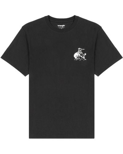 Wrangler Branded Tee T-shirt - Black