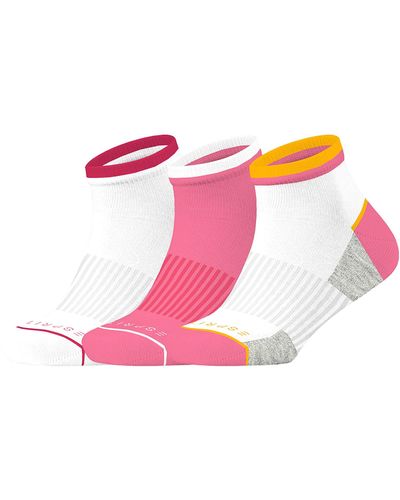 Esprit Sporty Rib Sokken - Roze