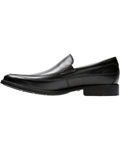 Clarks Tilden Gratis Instapper Loafer - Zwart
