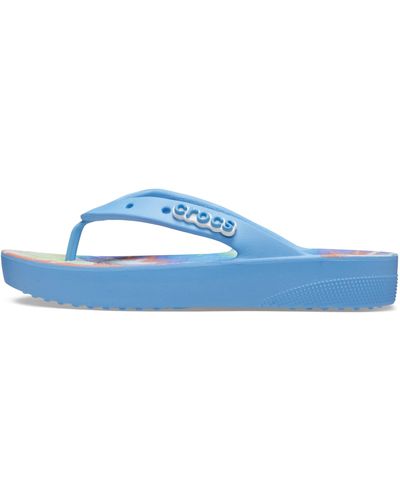 Crocs™ Classic Flip Flops | Platform Shoes - Black