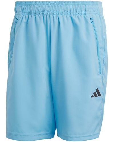 adidas Essentials French Terry 3-stripes Shorts Casual Shorts - Blauw