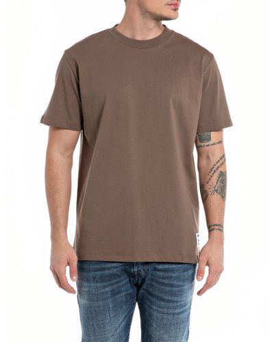 Replay M6665 T-shirt - Brown