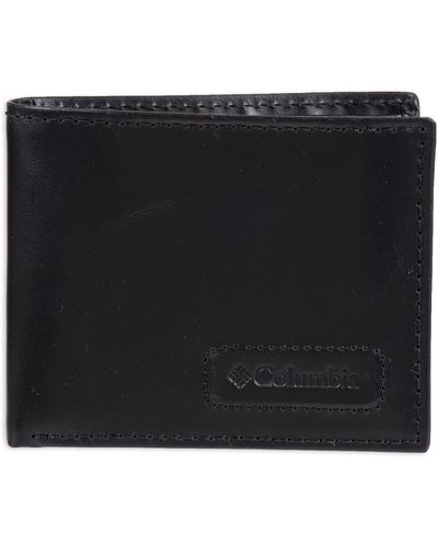 Columbia Passcase With Padded Logo - Black