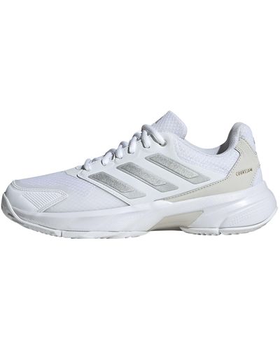 adidas Courtjam Control 3 Tennisschuhe Sneaker - Weiß