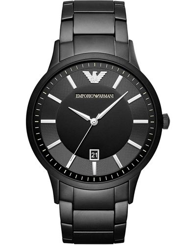 Emporio Armani Dress Watch - Black