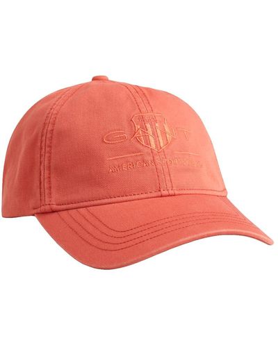 GANT Tonal Shield Cap Baseballkappe - Rot