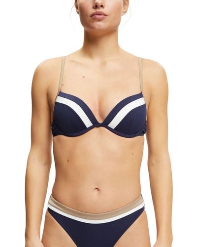 Esprit Tayrona Beach RCS Pad.Plunge Bikini - Azul