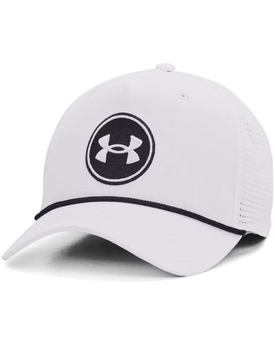 Under Armour Driver Snapback - White