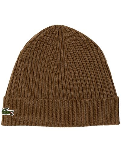 Lacoste Accessories > hats > beanies - Marron