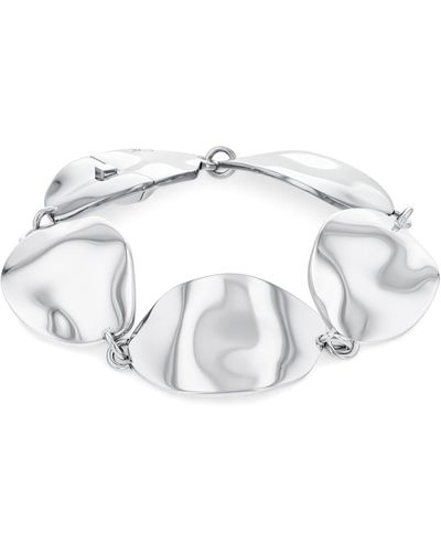 Calvin Klein Armband mit Knebelverschluss für Kollektion CK REFLECT aus Edelstahl - 35000619 - Schwarz