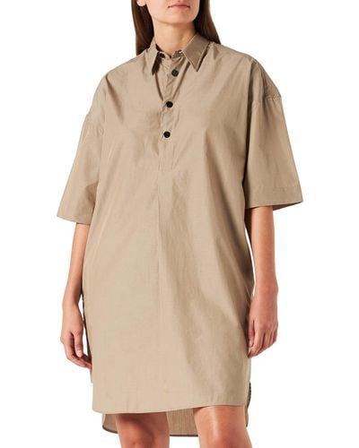 G-Star RAW Shirt Kleid Short Sleeve - Neutro