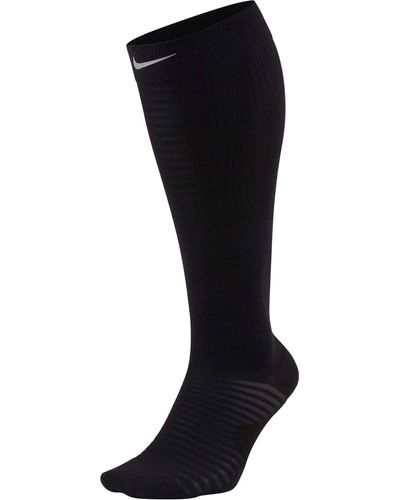 Nike Db5471-010 Spark Lightweight Socks Zwart/zilver Reflecteren 4-5.5