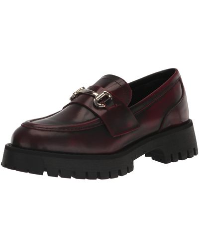 Steve madden store fur loafers