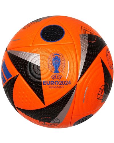 adidas Voetballen Voetballiefde Pro Winter Speelbal Em 2024 Oranje-zwart-blauw