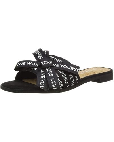Desigual Shoes Mambo Lettering - Negro