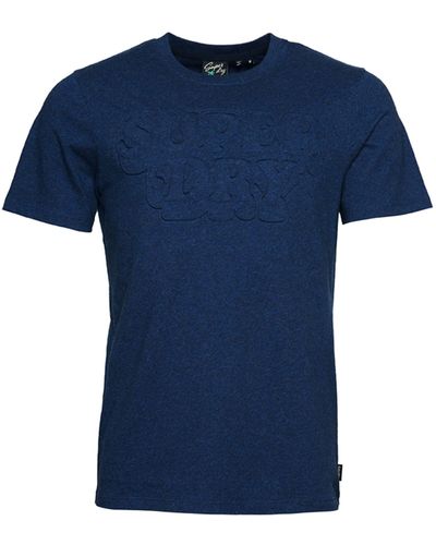 Superdry Printed T-shirt - Blue