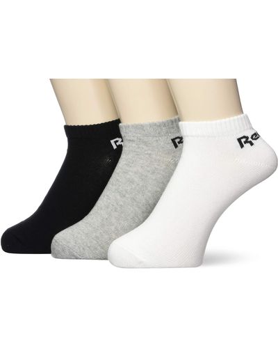 Reebok Act Core Low Cut Sock 3p Sokken - Zwart