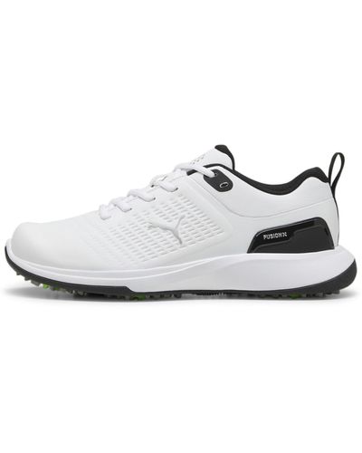 PUMA Grip Fusion Flex Golf Shoes S Size Uk 9 - White