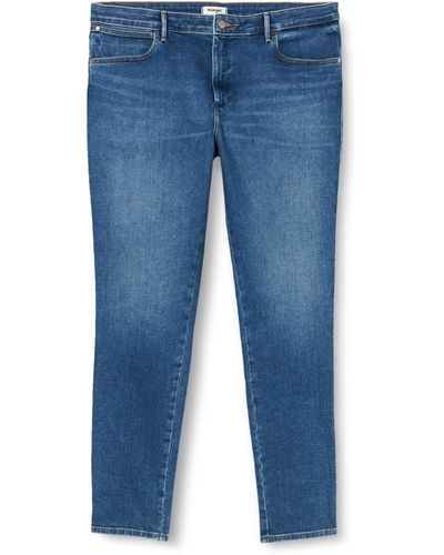 Wrangler Skinny Jeans - Blau