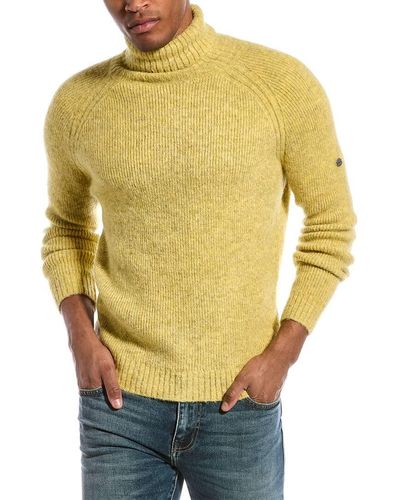 Superdry Studios Chunky ROLL Neck Pullover Sweater - Gelb