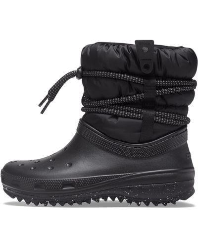 Crocs™ Classic Neo Puff Luxe Boot W Sneeuw - Zwart