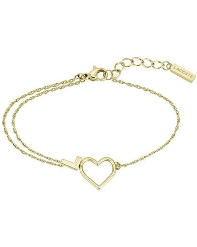 Lacoste Bracelet en chaîne pour Collection VOLTE Or jaune - 2040016 - Métallisé