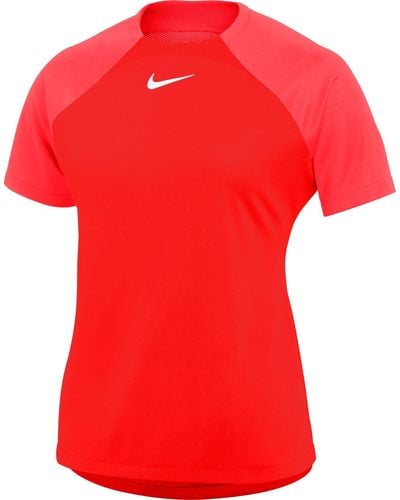 Nike W NK DF ACDPR SS TOP K T-Shirt - Rot