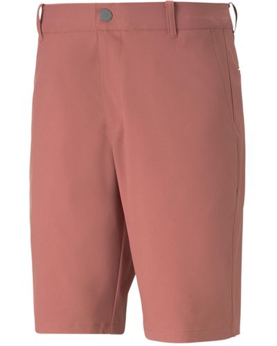 PUMA Shorts da Golf Dealer 10" da Uomo 36 Heartfelt Pink - Rosa