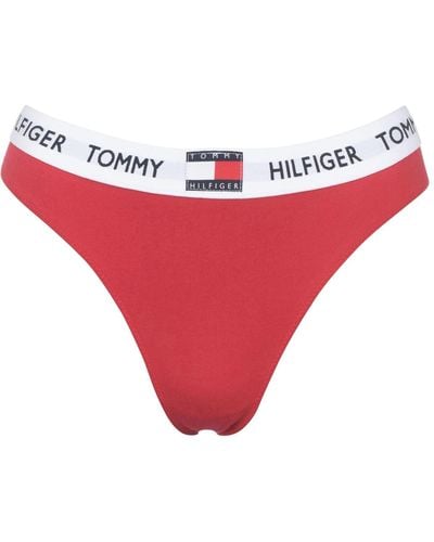 Tommy Hilfiger String Onderbroek - Rood