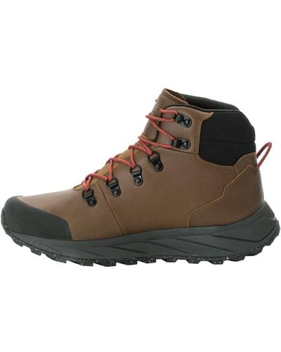 Jack Wolfskin Terraquest X Texapore Mid M Hiking Shoe - Brown
