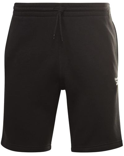 Reebok Identity Fleece Shorts - Zwart