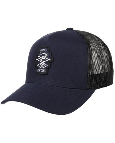 Rip Curl Search Icon Trucker Cap One Size - Blue