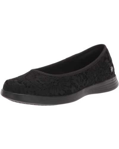 Skechers On-the-go Dreamy-velvet Dreamz Ballet Flat - Black