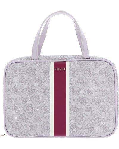 Guess Travel Case Dove Logo - Weiß