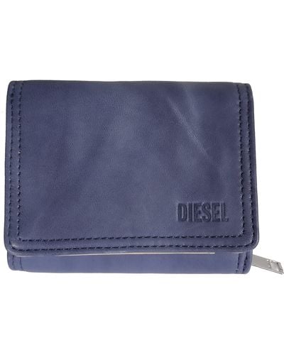 DIESEL Denimface Spejap Wallet - Blue