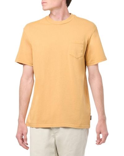 Quiksilver Saltwater Pocket Short Sleeve Tee Shirt T - Yellow