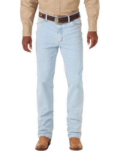 Wrangler Cowboy Cut Active Flex Slim Fit Jeans - Blau