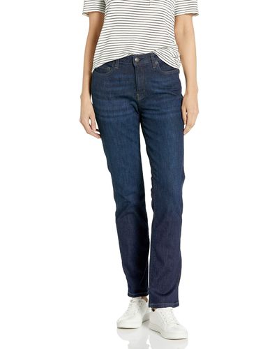 Amazon Essentials Jeans con Taglio Dritto Donna - Blu