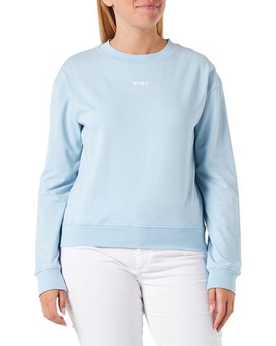 HUGO Shuffle Loungewear Sweatshirt - Blue