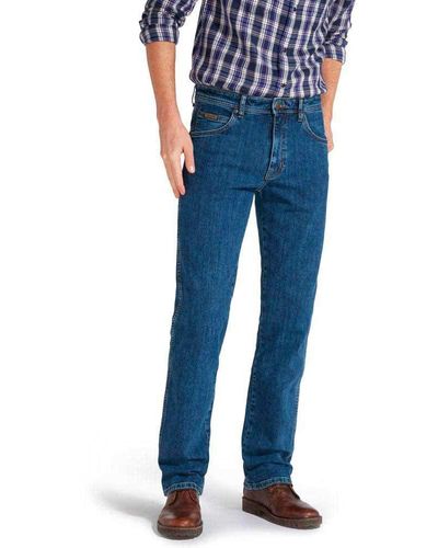 Wrangler Jeans Arizona Stretch Regular Fit - Blau