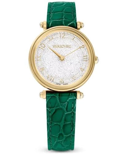 Swarovski Reloj Crystalline Wonder 5656893 Verde - Groen