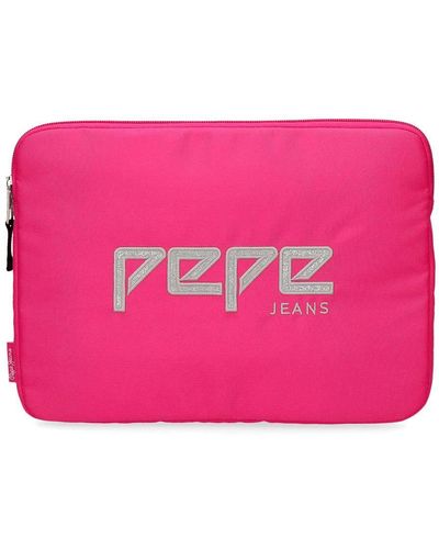 Pepe Jeans Uma Funda para Tablet 12" Rosa 35x14x5 cms Poliéster