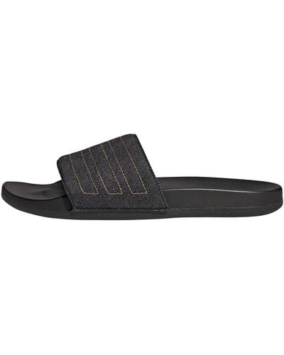 adidas Mixte Adilette Comfort Slide Sandal - Noir