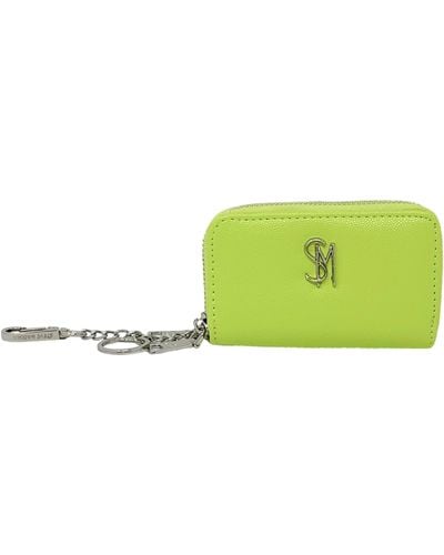 Steve Madden 's Bmartaa Clip On Wallet With Keyring - Green